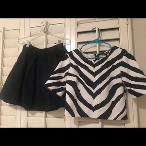 Express Dresses - Express 2 piece skirt and shell set Express Dresses - Express 2 piece skirt and shell set